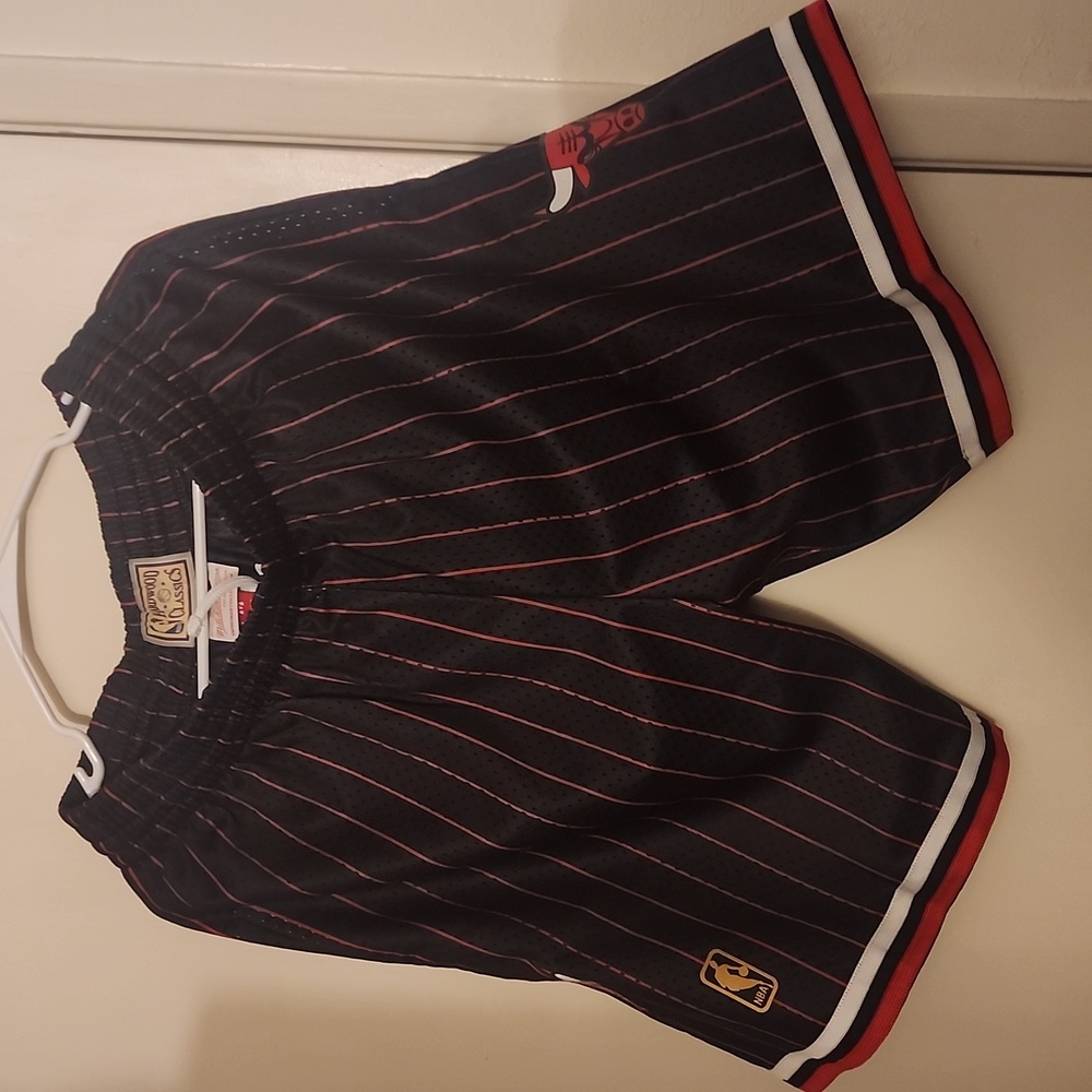 NWT Mitchell and ness  swingman shorts